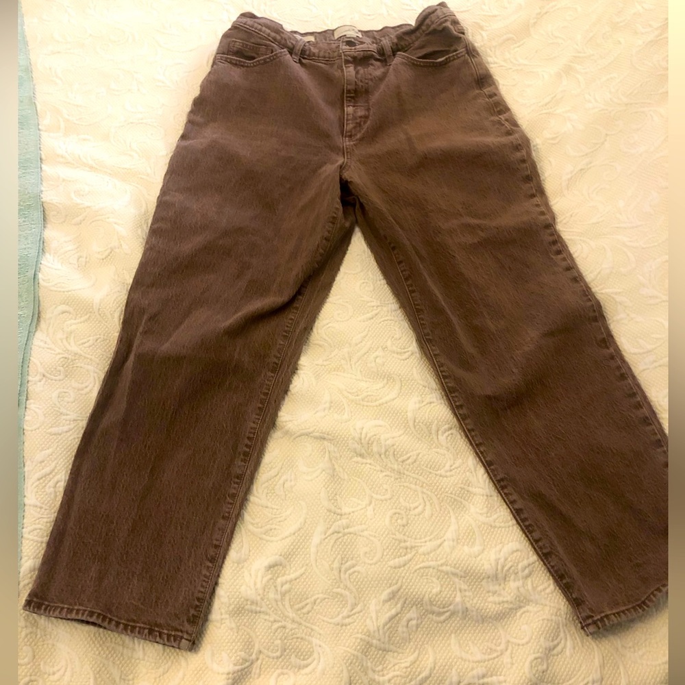 Earthy purple pants